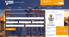 Desktop Screenshot of booking-expo.com
